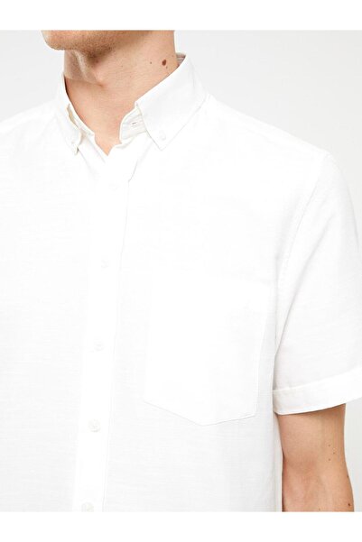 LC Waikiki Регулярний крій, короткий рукав, поплін, чоловіча сорочка (S3)