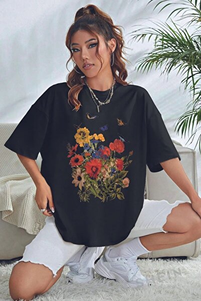 qubo sportswear & company Μπλουζάκι qubo Unisex Oversize με εμπριμέ βαμβακερό...