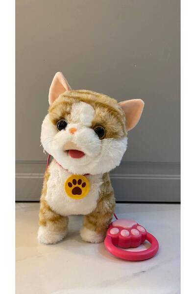 Magicway Müzikli Yürüyen Miyavlayan Yalayan Kuyruk Ve Başını Sallayan Ses Kay...