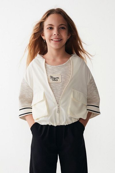 HAUSEkids 8-14 Years All Style Stayon Girl's 3-Piece Set - Cream