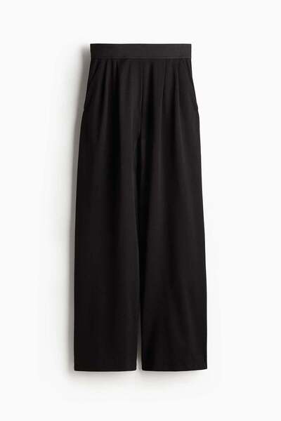 H&M Straight jersey trousers
