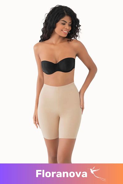 Floranova Premium Series Non-Marking Non-Slip Firming Gathering Shaping Laser Cut Leg Corset