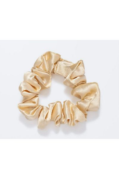 Beauty Pillow Silk 100% Hair Scrunchie - Beige – No Frizz & Gentle Hair Hold