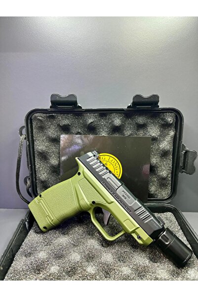 doğan hediyelik Tasarım Pürmüz Alevli Çelik Gövde Tabanca Çakmak