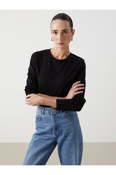 LC Waikiki Tricou de damă cu gât crew - S5KU38Z8