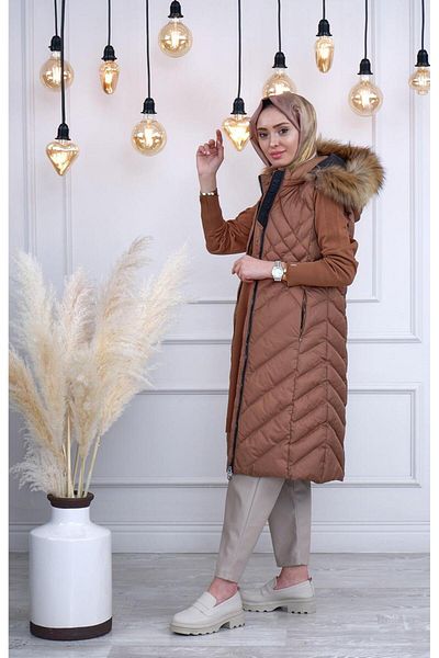 Womania Caramel Equator Vest - 18263 Model