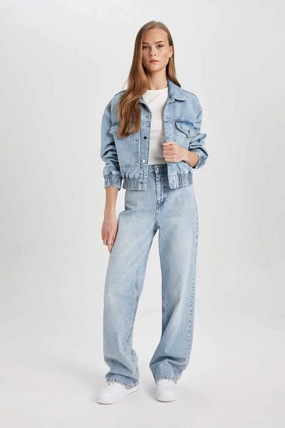 DeFacto Bomber-Jeansjacke B8258ax24sp