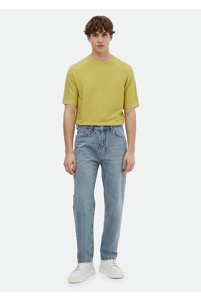 Ramsey Hose aus Indigo-Denim-Baumwollmischung