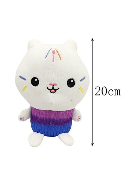 Choice 09 Hot Gabby Dollhouse Plush Toy Mercat Cartoon Stuffed Animals Smiling Cat Car Cat Hug Gaby Girl Do