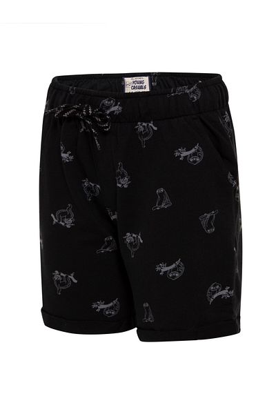 JOCKEY Young Casuals- Boys Shorts CB03-01 Black