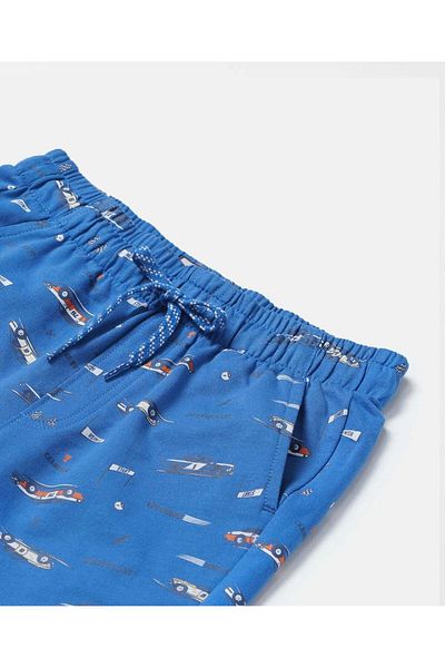 JOCKEY Young Casuals- Boys Shorts CB03-01 Blue