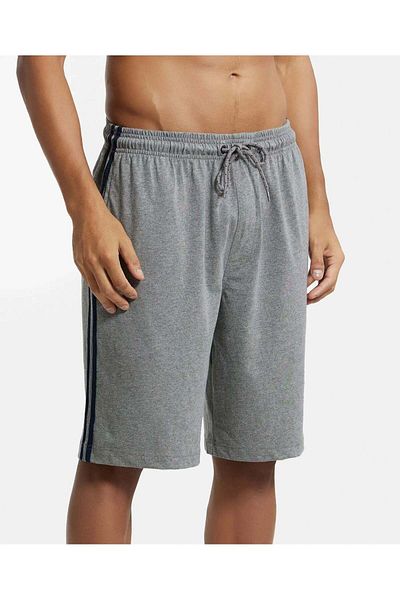 JOCKEY Knit Sport Shorts 24X7 9426-01 Gray