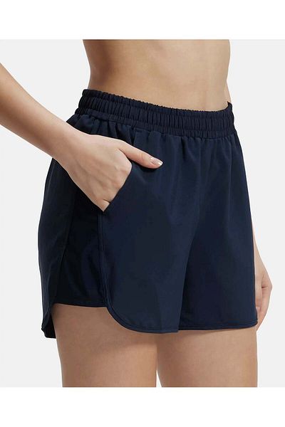 JOCKEY Move Women Shorts MW23-01 Blue