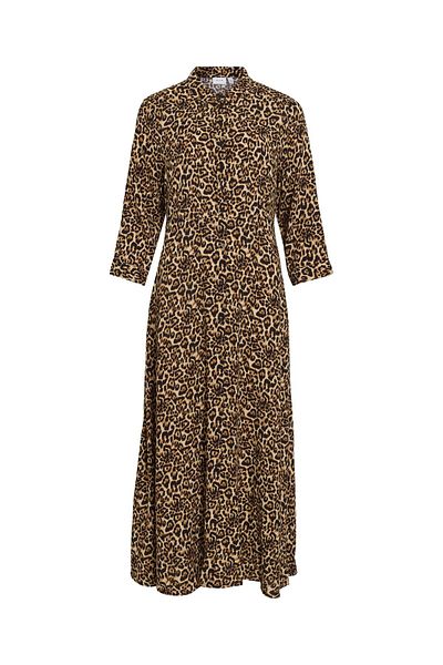 VILA Blusenkleid Maxi