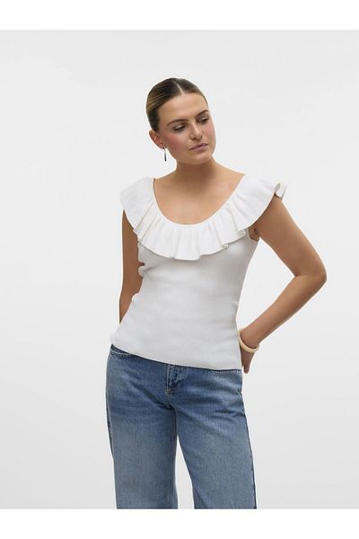 Vero Moda Strickpullover VMSILJE Gestricktes Oberteil