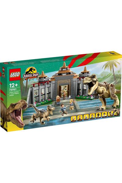 LEGO 76961 Jurassic World Visitor Center: T. Rex And Raptor Attack