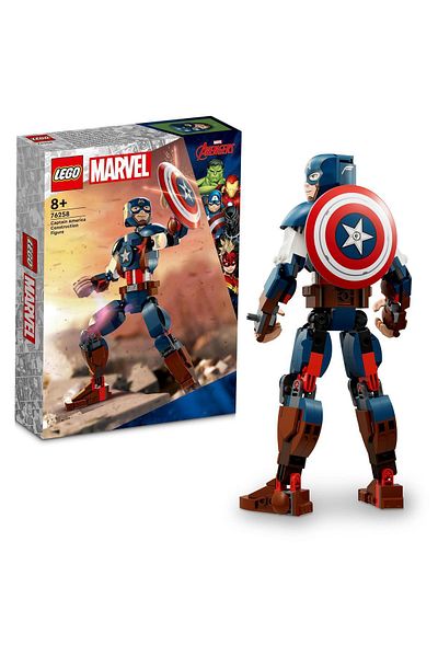 LEGO Marvel Captain America Build Figure 76258