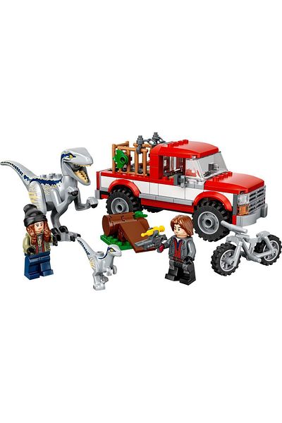 LEGO ® Jurassic World Blue and Beta Velociraptor Capture 76946 - Toy Building Set (181 Pieces)