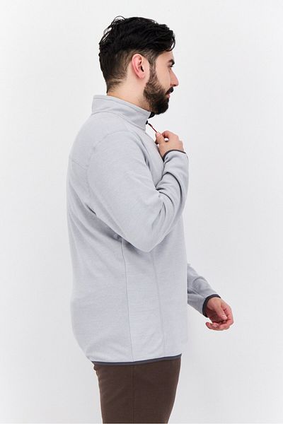 Avalanche Men Sportswear Fit Long Sleeve Training Sweatshirt, Grey