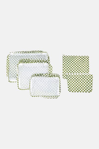Miamica 6 Pieces Packing Cube Set, Green