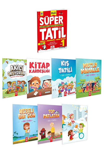 Model Eğitim Yayınları 1. Sınıf Eğlenceli Etkinliklerle Süper Yaz Tatil Seti