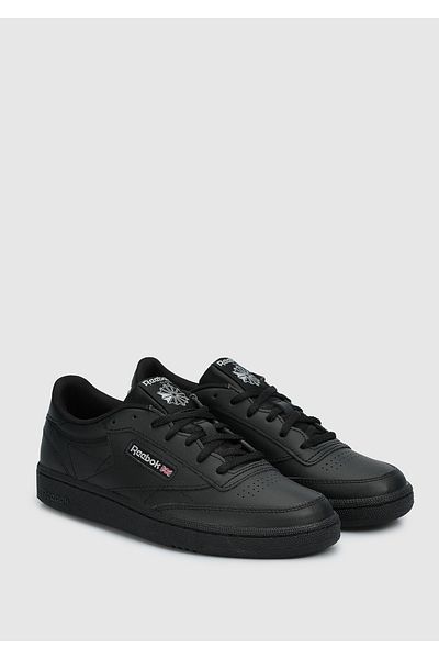 Reebok Černé unisex tenisky CLUB C