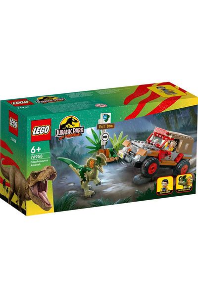 LEGO 76958 Jurassic World Dilophosaurus Compass