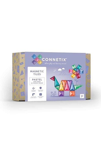 Connetix Pastel Mini Set - 32 Pieces