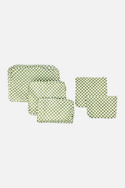 Miamica 6 Pieces Packing Cube Set, Green