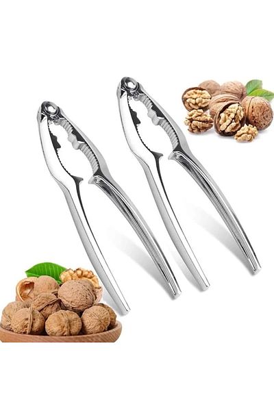Yenimiyeni Stainless Metal Walnut and Hazelnut Cracker
