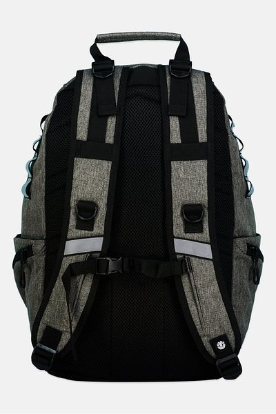 Element Men Brand Logo Backpack 47 H x 28 L x 19 W cm, Grey