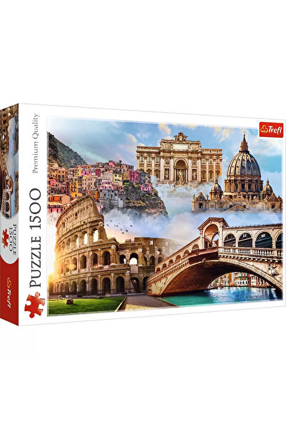 Trefl Puzzle 1500 Locuri Favorite Din Italia