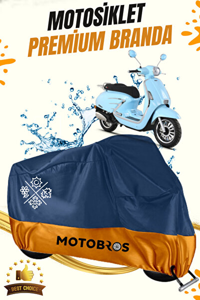 Motobros دراجة نارية Rks Bitter Lux قماش المظلة الفاخر من القماش المشمع المقا...