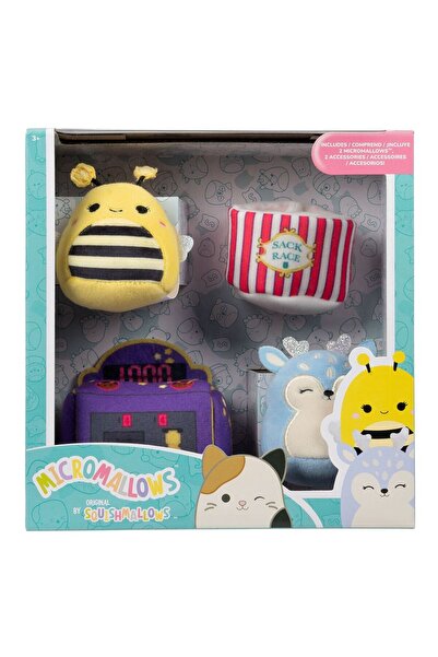 Squishmallows Micromallows 2 Figures + 2 Accessories Set Mm0017