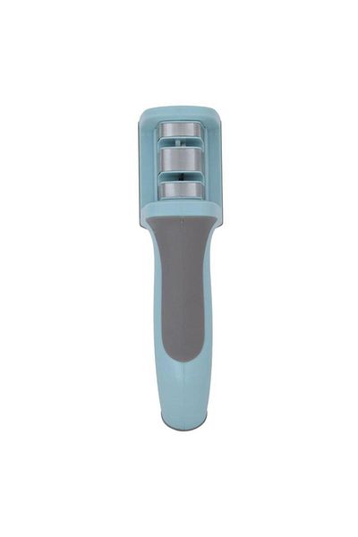 ALSAIF Steel Knife Sharpener Manual Cyan