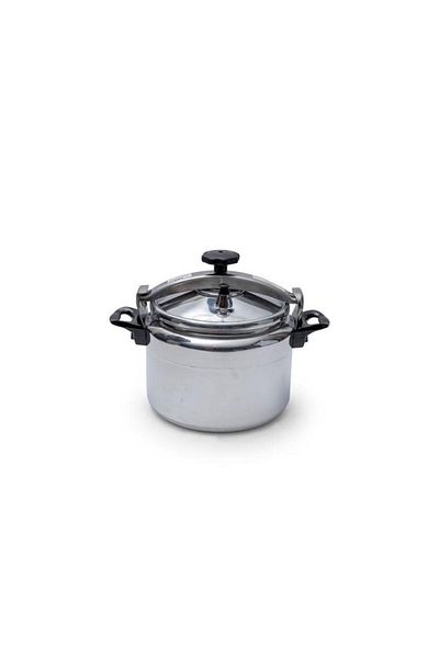 ALSAIF Aluminum Pressure Cooker 7 Liters Silver