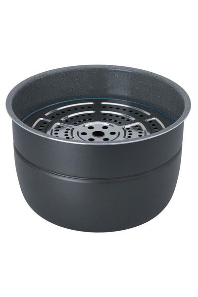 ALSAIF Pressure Cooker Granite Inner Pot 10 Liter Grey