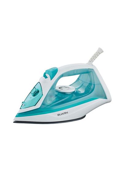 ALSAIF Professional Ni X220 Steam Iron 2400 Watt 380 Ml Water Tank Ceramic Soleplate White Green