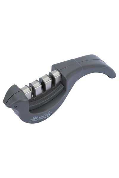 ALSAIF Steel Knife Sharpener Handle 3×1 Grey