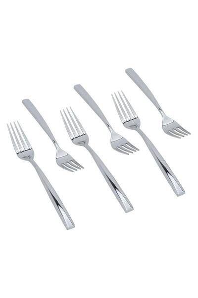ALSAIF Steel Spoon Set 24 Pieces Silver