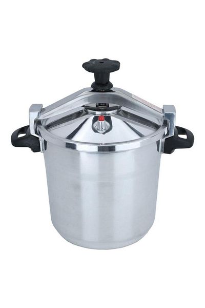 ALSAIF Aluminum Pressure Cooker () 10 Liters Silver