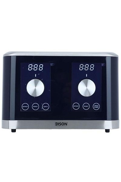 ALSAIF Digital Toaster 4 Slices 1600W Navy