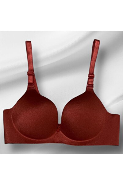 WİOLİNA Micro Kumaş Lazer Kesim Dikişsiz Push Up (Dolgulu) (El Destekli) Bord...