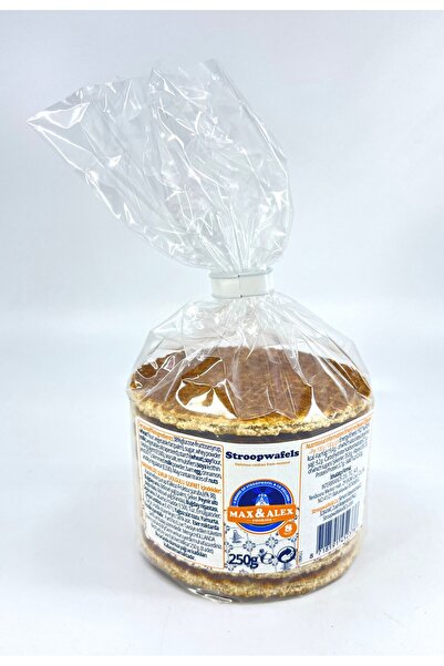 Genel Markalar Max&Alex Stroopwafels Karamelli Waffle Bisküvi