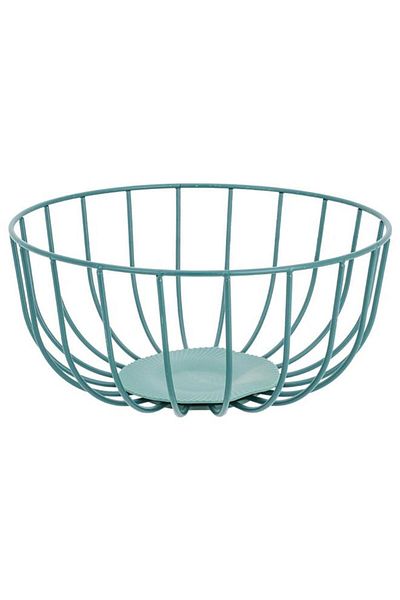 ALSAIF Steel Basket 24X19X9 Cm Green
