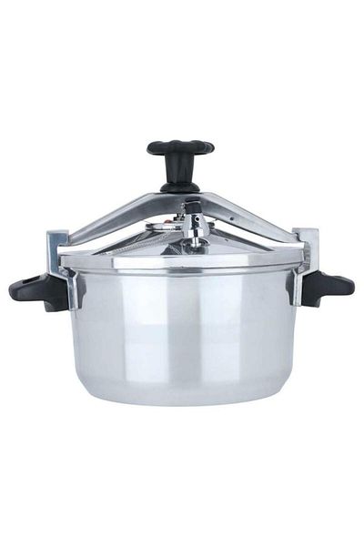 ALSAIF Aluminum Pressure Cooker () 7 Liters Silver