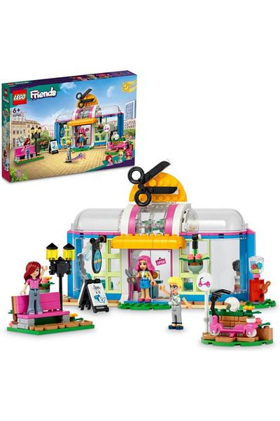 LEGO ® Friends Hair Salon 41743 - Toy Construction Set for Children Age 6 and Above (401 Pieces)
