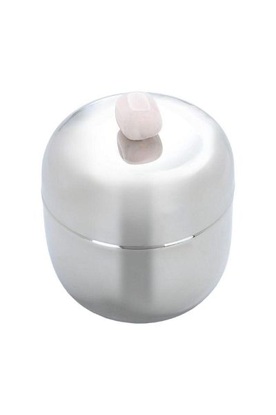 ALSAIF Steel Spice Box 10X10X13 Cm Silver