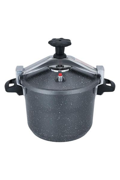 ALSAIF Granite Pressure Cooker 8 Liter Grey