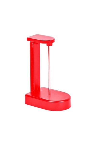 Bigpoint |   Note Paper Holder, Stainless Needle Slip - Case Plug Holder, Red